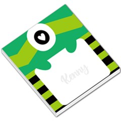 Personalized Name Any Text Monster Small Memo Pads