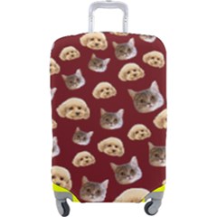 Personalized Pet Head Luggage Cover