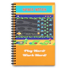 Personalized Any Text Game Player - 5.5  x 8.5  Notebook