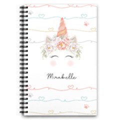 Personalized Any Text Unicorn With Stripe Pattern