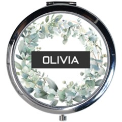 Eucalyptus Pattern - Mini Round Mirror