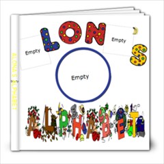 Alona alphabet 7-14-09 - 8x8 Photo Book (20 pages)