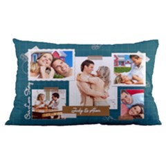 Custom Couple Wedding Love Any Text Name - 24 x16 Lumbar Throw Cushion Case (Two Sides) Custom Couple Wedding Love Any Text Name - 24 x16 Lumbar Throw Cushion Case (Two Sides)