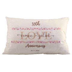 Custom Anniversary Couple Wedding Name - 24 x16 Lumbar Throw Cushion Case (Two Sides) Custom Anniversary Couple Wedding Name - 24 x16 Lumbar Throw Cushion Case (Two Sides)