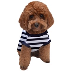 Custom Stripe Pattern Dog Foot Print Name Any Text