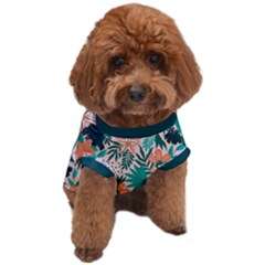 Custom Tropical Summer Name Any Text - Dog T-Shirt Custom Tropical Summer Name Any Text - Dog T-Shirt