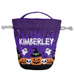 Custom Name Halloween Pumpkin Blood Text