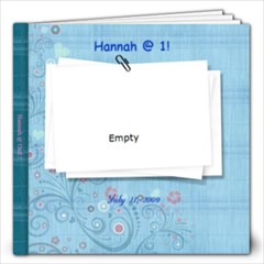 Hannah s 1st Birthday - 12x12 Photo Book (20 pages)