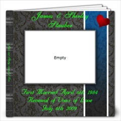 JAMES AND SHIRLEY WEDDING 2 - 12x12 Photo Book (20 pages)
