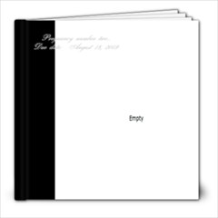 pregnancy pictures - 8x8 Photo Book (20 pages)