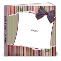 Camille s Wedding Album - 8x8 Photo Book (20 pages)
