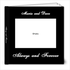 Dave & Maria - 8x8 Photo Book (20 pages)