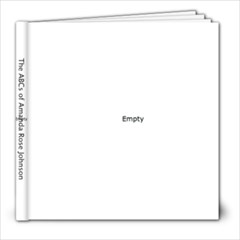 ABCs of Amanda - 8x8 Photo Book (20 pages)