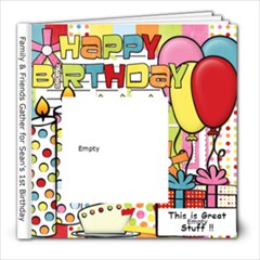 Sean BD Party 2 - 8x8 Photo Book (20 pages)