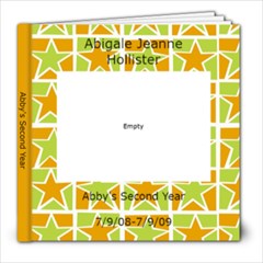Abby s 2nd year - 8x8 Photo Book (20 pages)