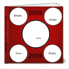 Kale s Sophmore Year - 8x8 Photo Book (39 pages)