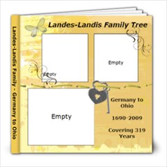 Landes-Landis Family Book - 8x8 Photo Book (60 pages)