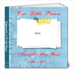 Kenneth s First Year - 8x8 Photo Book (39 pages)