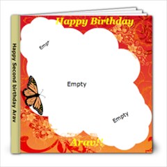 arav s photo book - 8x8 Photo Book (20 pages)