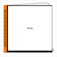 GEN-X & POP CULTURE - 8x8 Photo Book (39 pages)