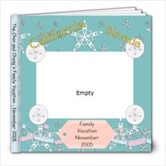 Chong Family Vacation2chan - 8x8 Photo Book (39 pages)