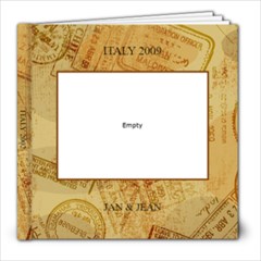 Italy 2002 - 8x8 Photo Book (39 pages)
