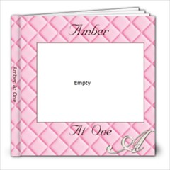 amber year 2 - 8x8 Photo Book (60 pages)