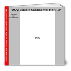 MARK IV BOOK - 8x8 Photo Book (60 pages)