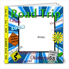 2009 Summer Roadtrip - 8x8 Photo Book (39 pages)