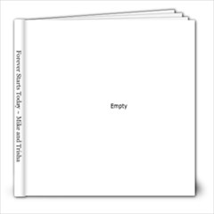 Mike and Trisha - Forever Starts Today - 8x8 Photo Book (20 pages)