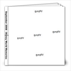 Disney 2008 - 8x8 Photo Book (39 pages)