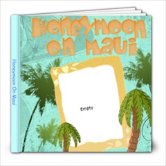 Honeymoon On Maui - 8x8 Photo Book (20 pages)