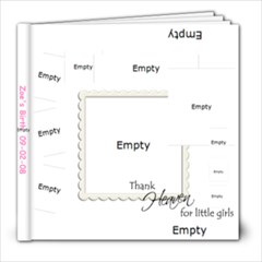 Zoe-Baby 1 - 8x8 Photo Book (20 pages)