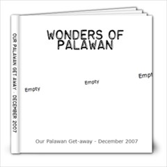 Wonders of Palawan - 8x8 Photo Book (39 pages)