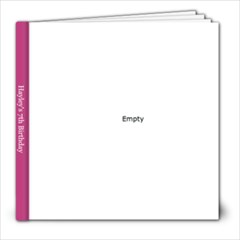 Hayley s Birthday Book - 8x8 Photo Book (20 pages)