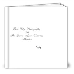 Queen Anne Victorian Mansion - 8x8 Photo Book (20 pages)