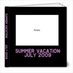 Summer vacation - July 2009 - 8x8 Photo Book (20 pages)