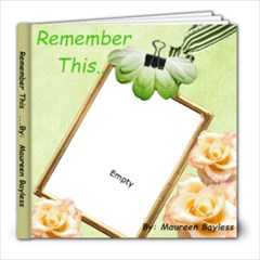 Rmember This - 8x8 Photo Book (20 pages)