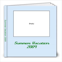 summer vacation 2009 - 8x8 Photo Book (20 pages)
