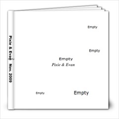 Pixie & Evan - 8x8 Photo Book (20 pages)