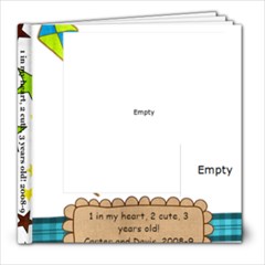Carter and Davis 2008-9 - 8x8 Photo Book (39 pages)