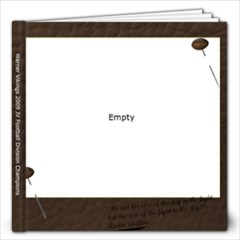 Patrick JV football - 12x12 Photo Book (20 pages)