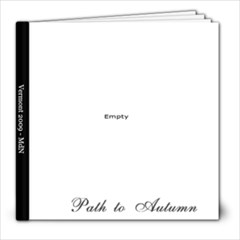 Vermont2009 - 8x8 Photo Book (39 pages)