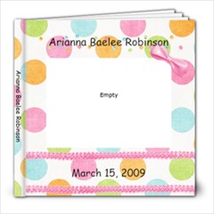 Arianna - 8x8 Photo Book (20 pages)