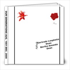 OUR GENERATIONS 2 - 8x8 Photo Book (30 pages)