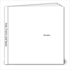 Italy, France and Spain - 8x8 Photo Book (20 pages)