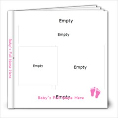 It s a Girl! 8x8 20 pg - 8x8 Photo Book (20 pages) It s a Girl! 8x8 20 pg - 8x8 Photo Book (20 pages)