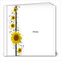 Simple Sunflower 8x8 20 pg SAMPLE BOOK - 8x8 Photo Book (20 pages)