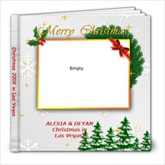 ALESI & DEYAN Christmas 2009 in Las Vegas - 8x8 Photo Book (30 pages)