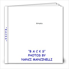 BACKS - 8x8 Photo Book (30 pages)